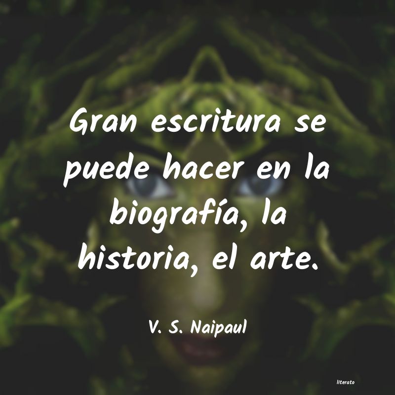 frases de V. S. Naipaul