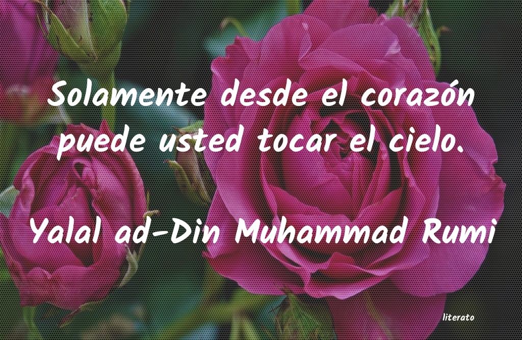frases de Yalal ad-Din Muhammad Rumi