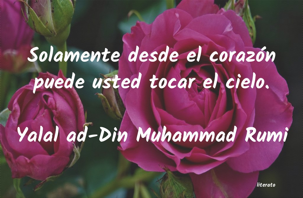 Frases de Yalal ad-Din Muhammad Rumi