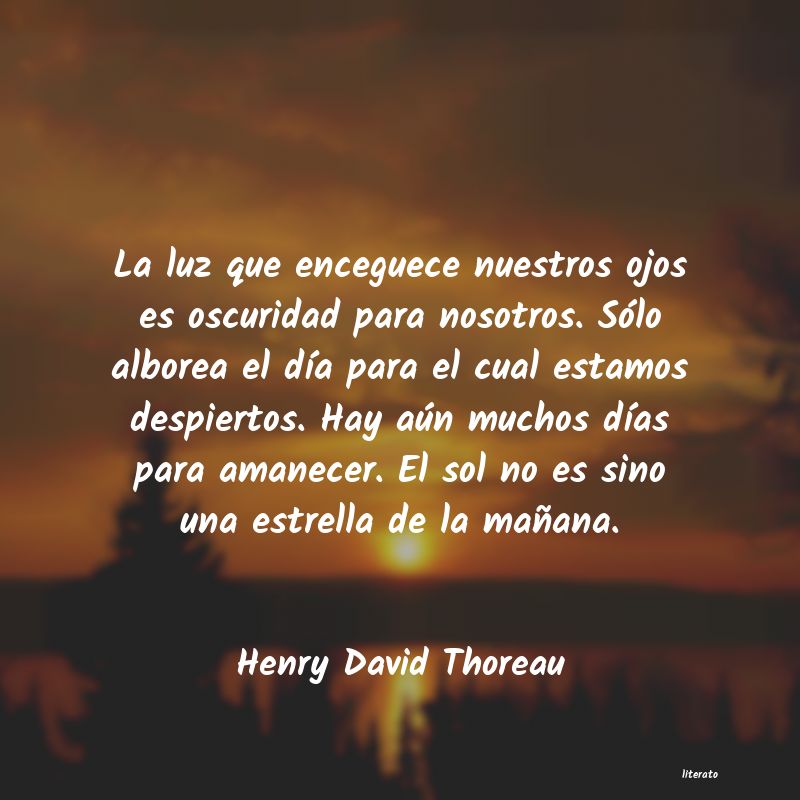 frases de Henry David Thoreau