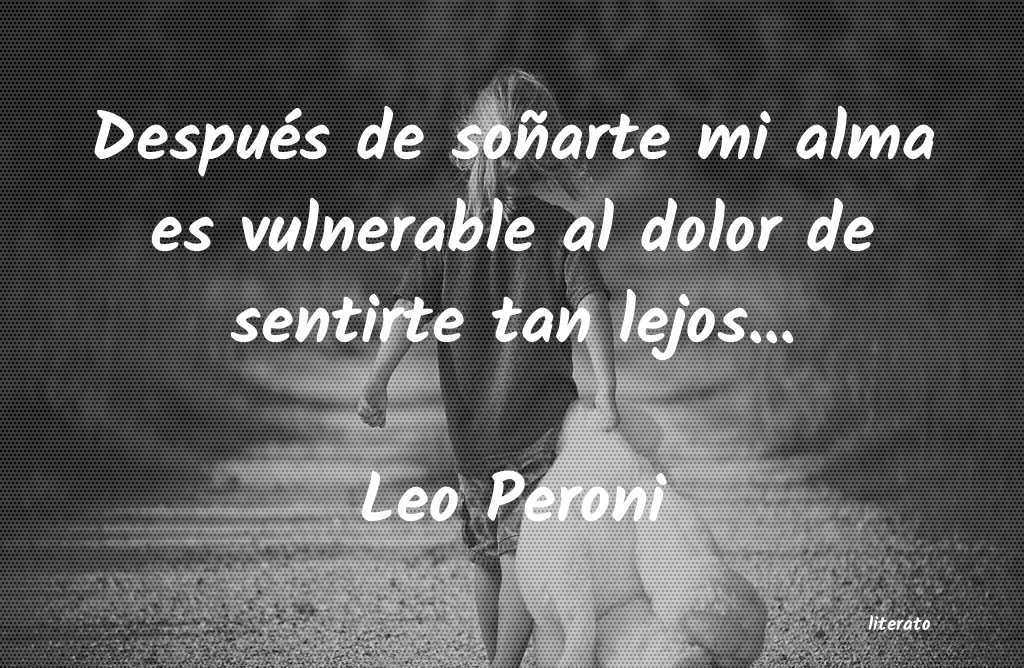 frases de Leo Peroni