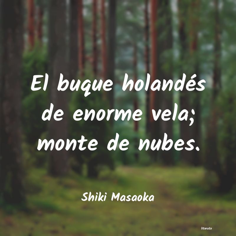 Frases de Shiki Masaoka