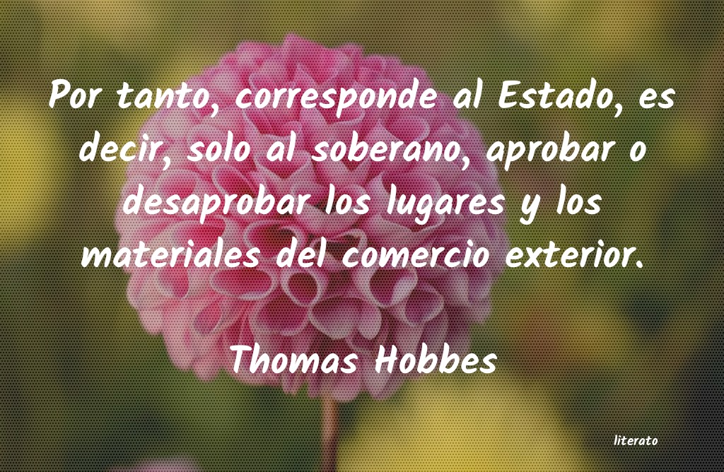 Frases de Thomas Hobbes