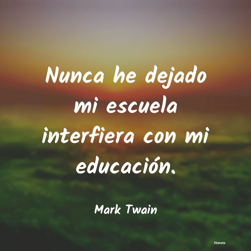 frases de Mark Twain