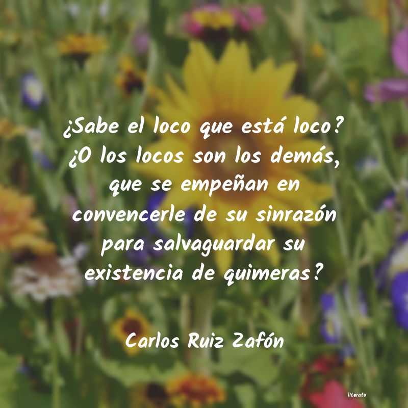 Frases de Carlos Ruiz Zafón