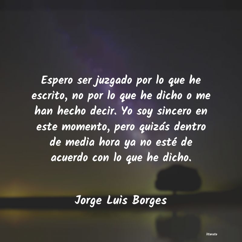 frases de Jorge Luis Borges
