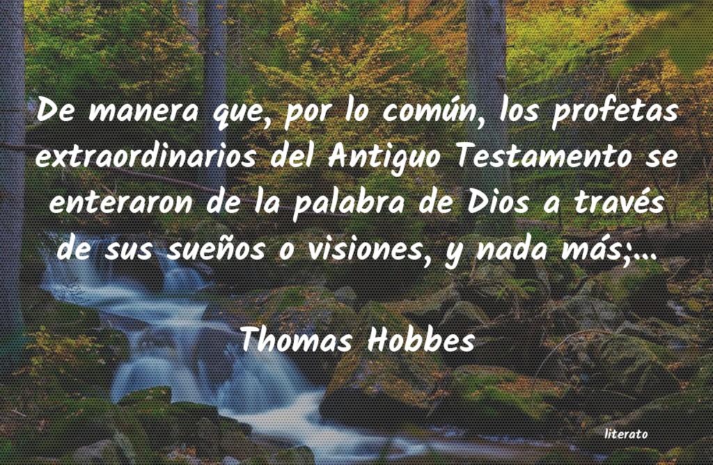 Frases de Thomas Hobbes