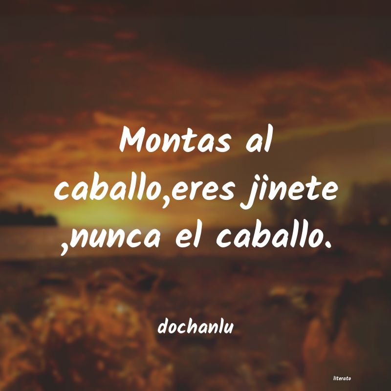 Frases de dochanlu