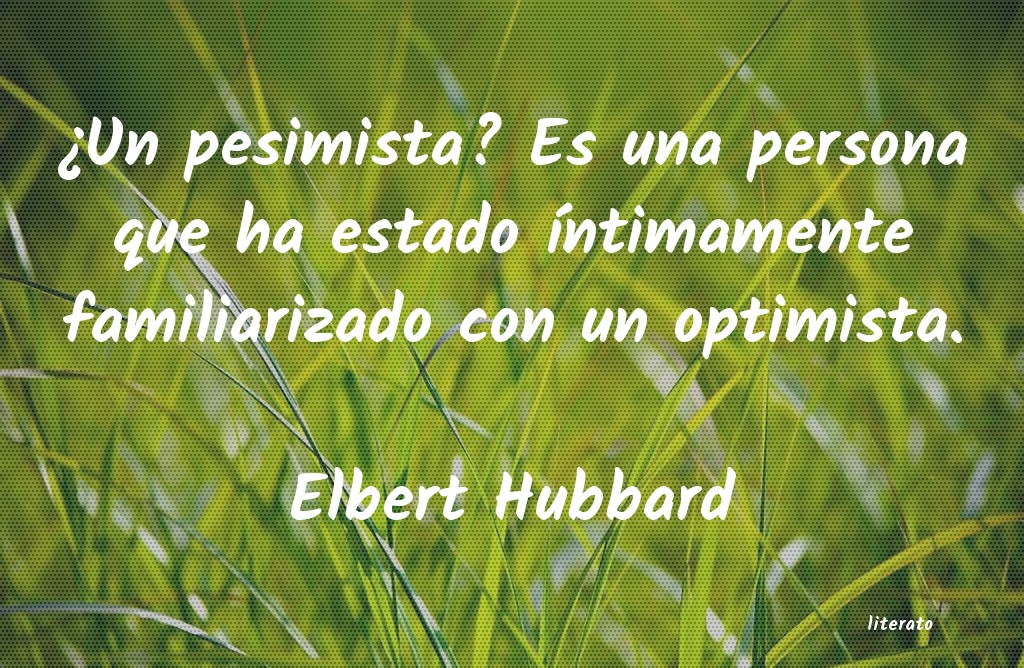 frases de Elbert Hubbard