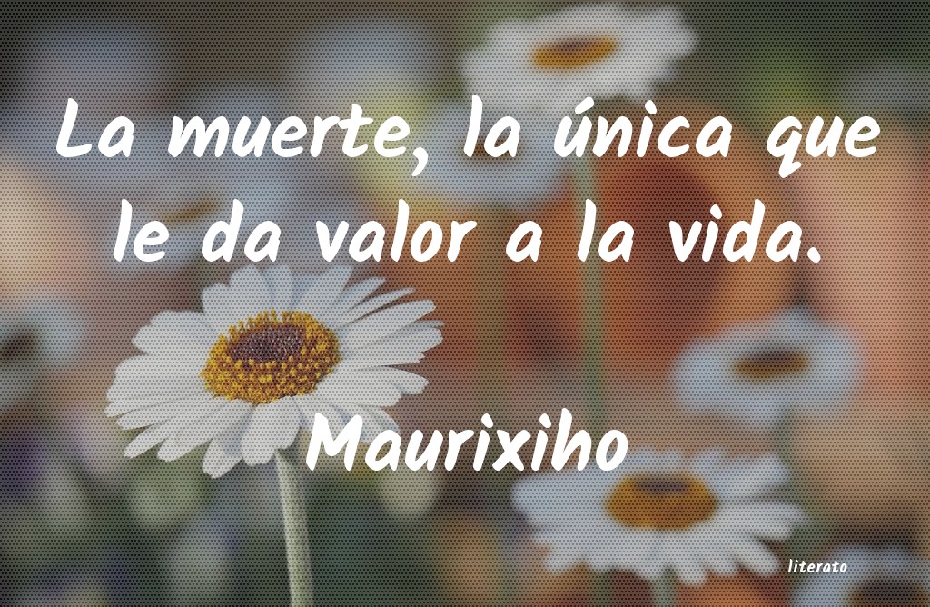 Frases de Maurixiho