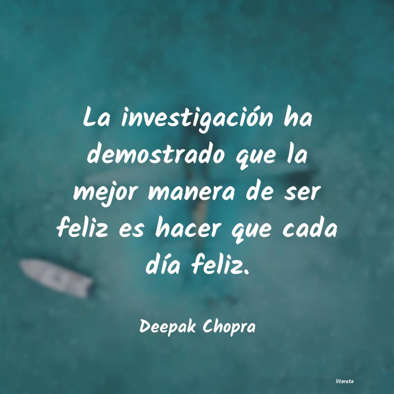 Frases de Deepak Chopra