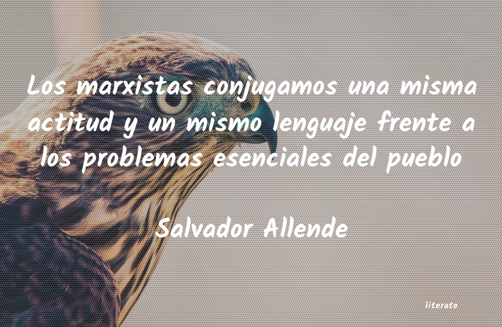 Frases de Salvador Allende