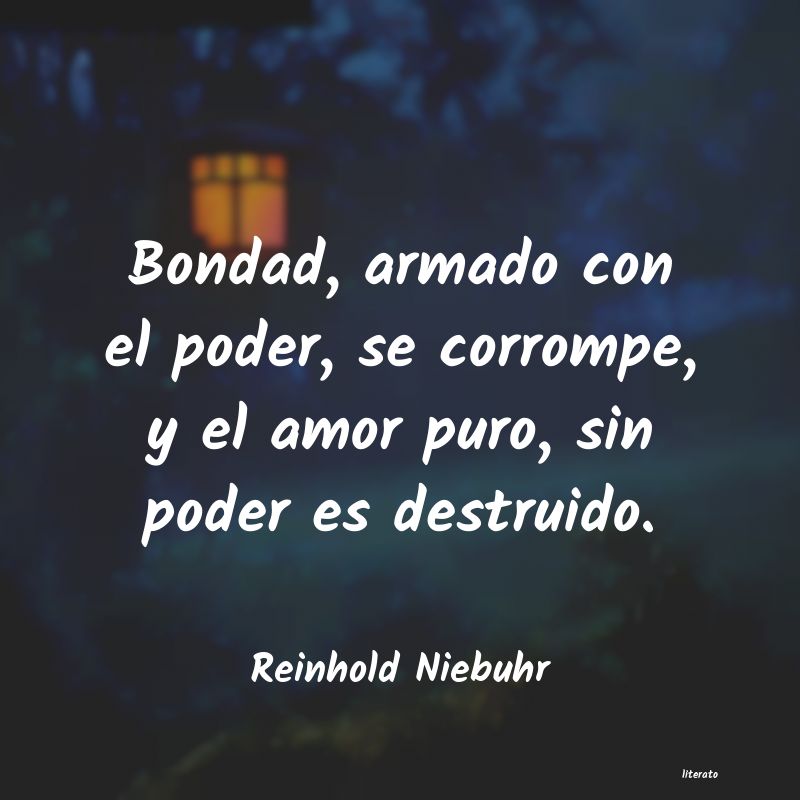 Frases de Reinhold Niebuhr