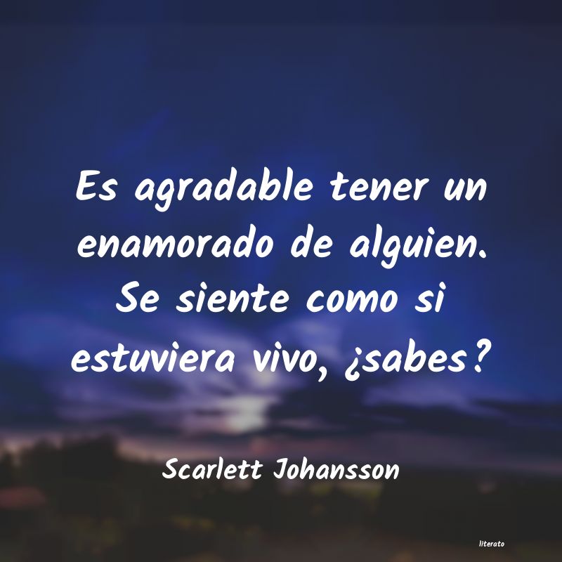 frases de Scarlett Johansson