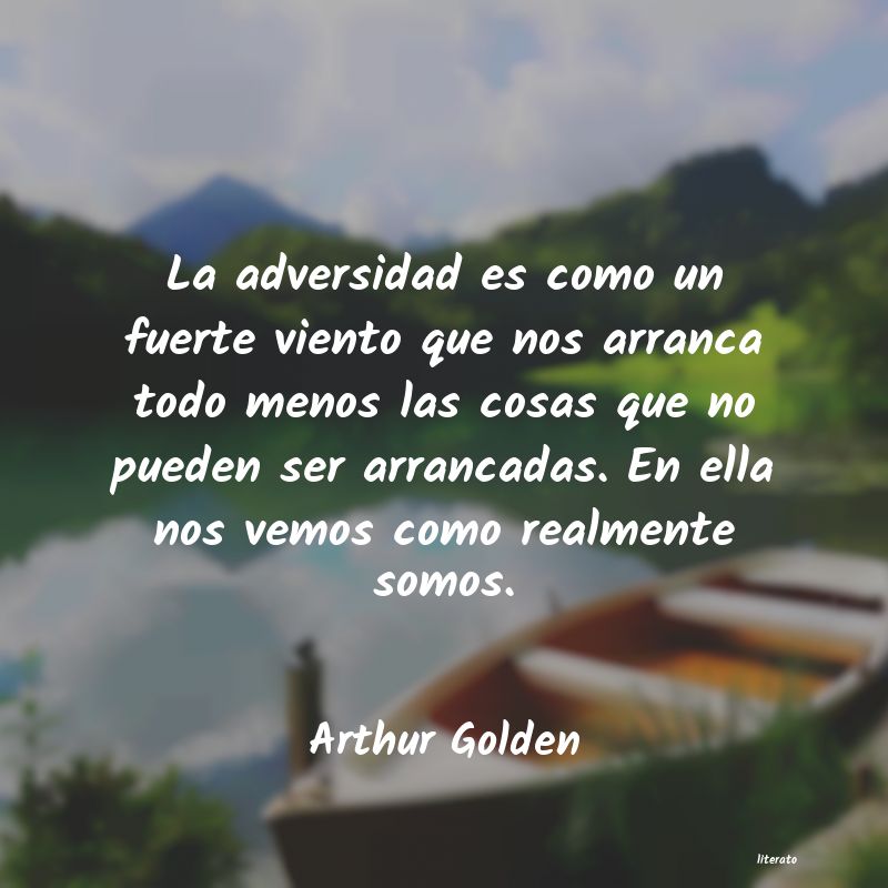 Frases de Arthur Golden