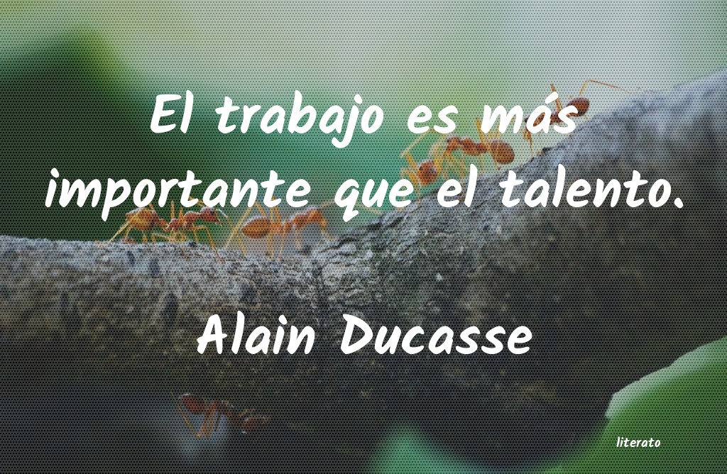 frases de Alain Ducasse
