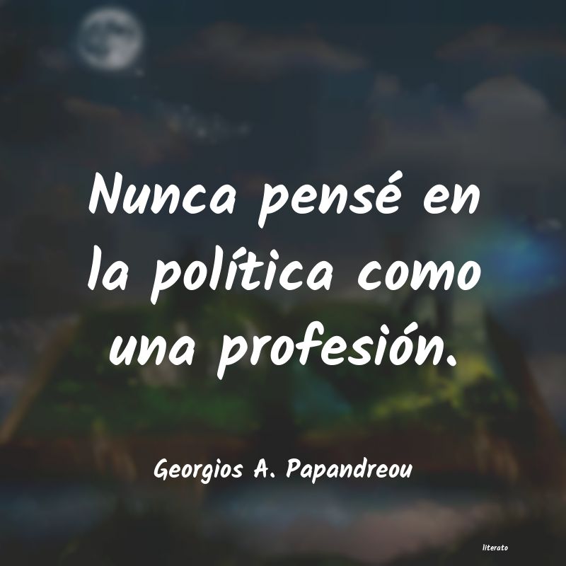 Frases de Georgios A. Papandreou