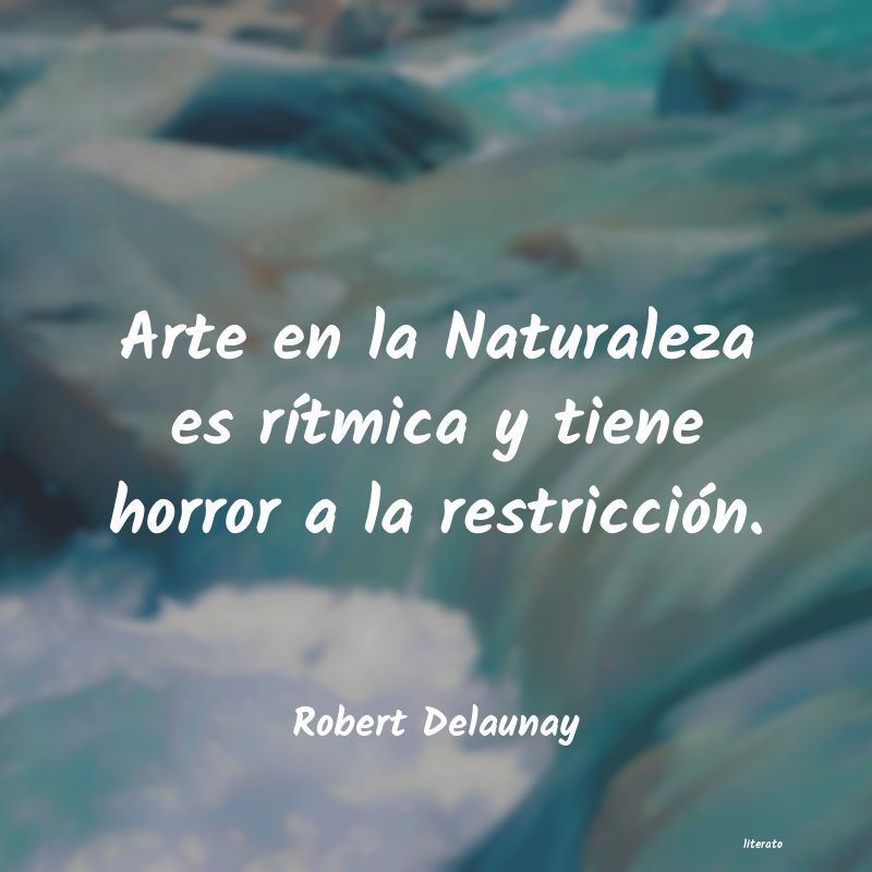 frases de Robert Delaunay