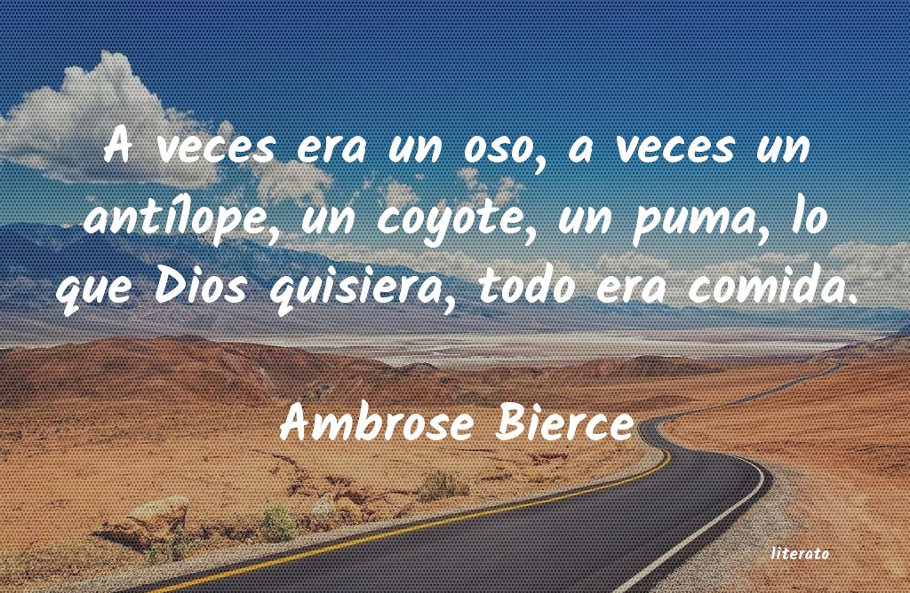 Frases de Ambrose Bierce