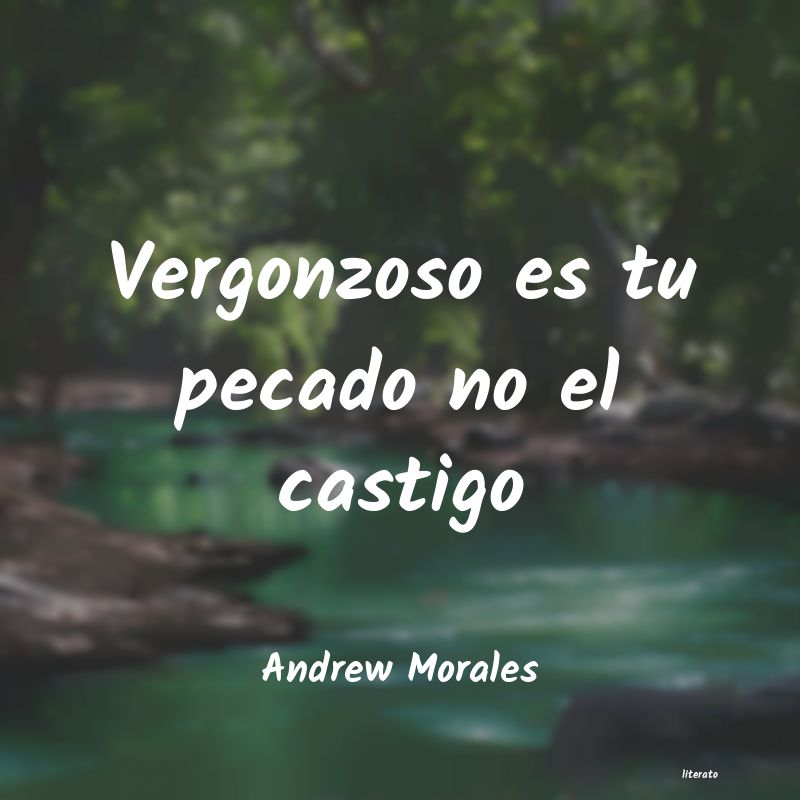 Frases de Andrew Morales