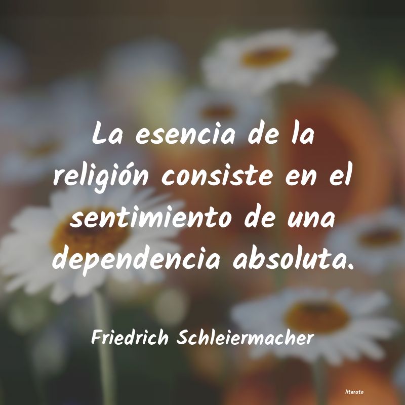 frases de Friedrich Schleiermacher