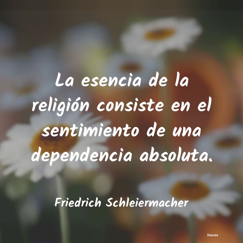 Frases de Friedrich Schleiermacher