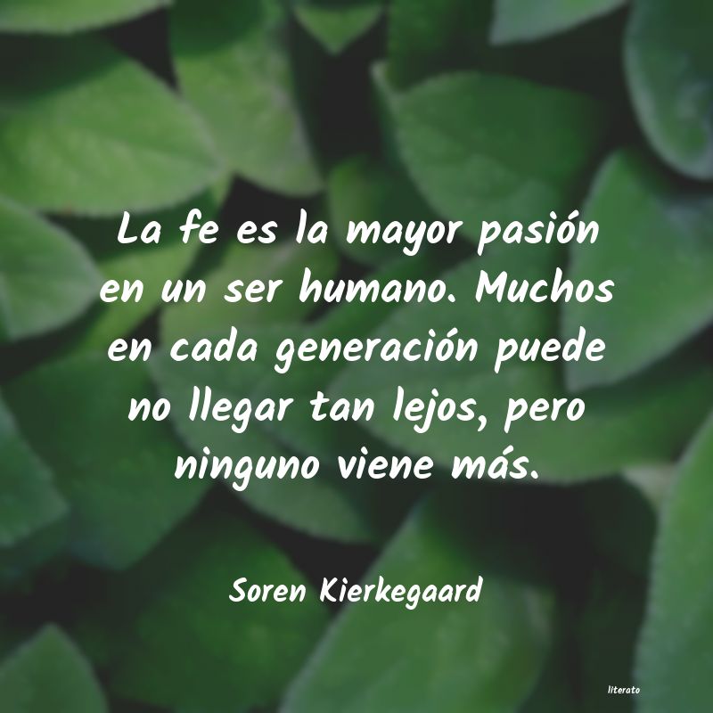 Frases de Soren Kierkegaard