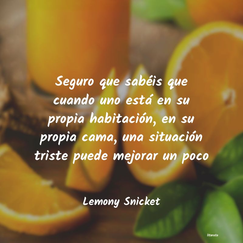 frases de Lemony Snicket