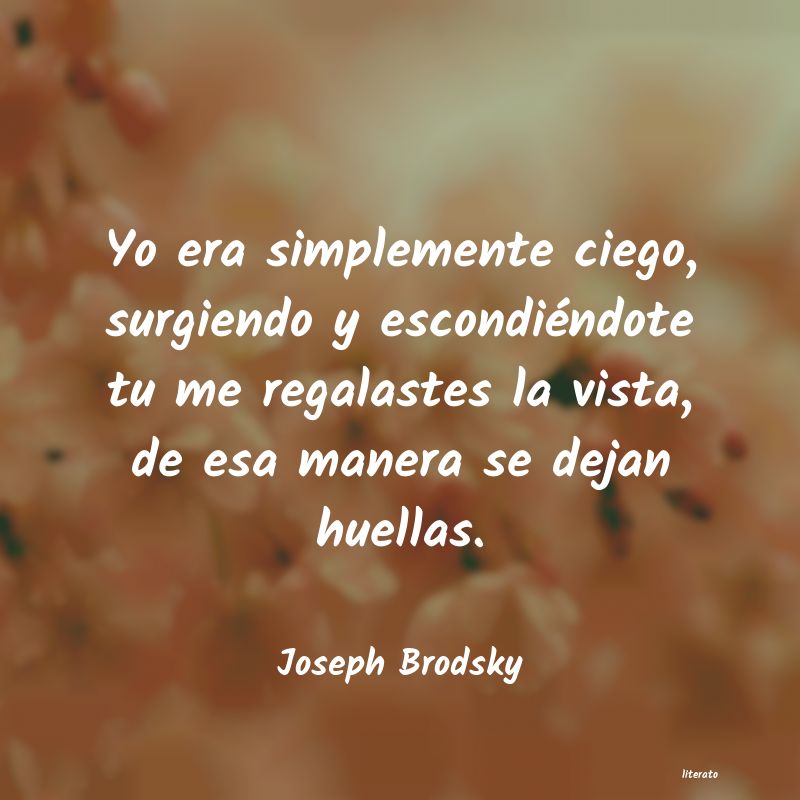 frases de Joseph Brodsky