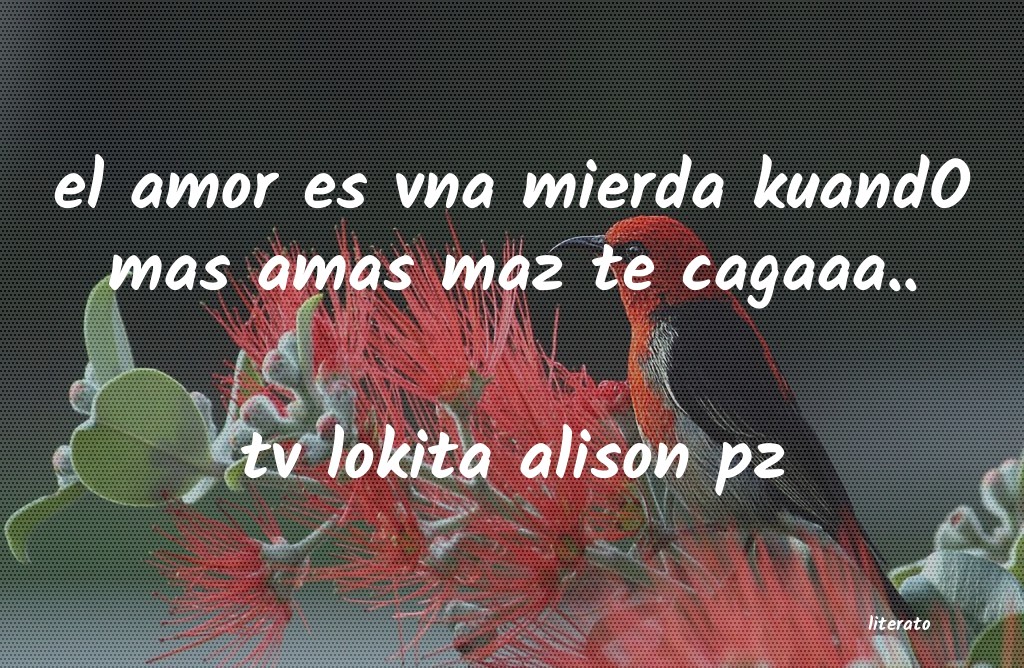 frases de tv lokita alison pz