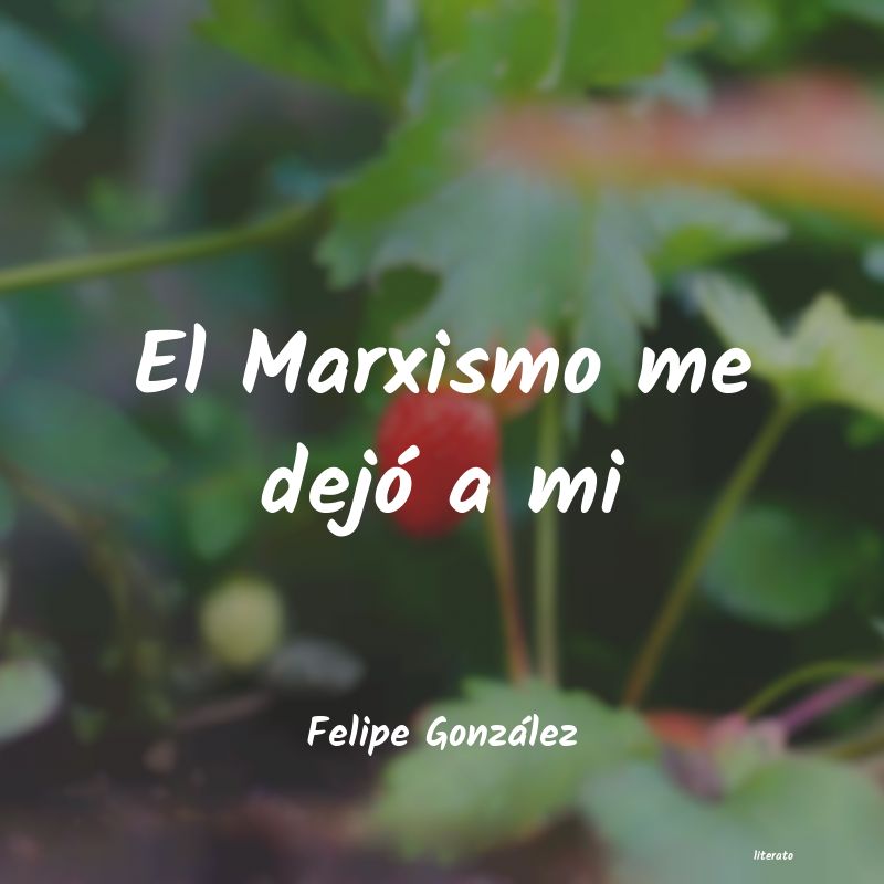 Frases de Felipe González