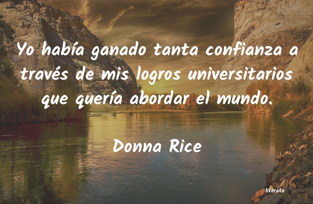 Frases de Donna Rice