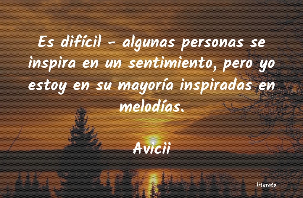 Frases de Avicii