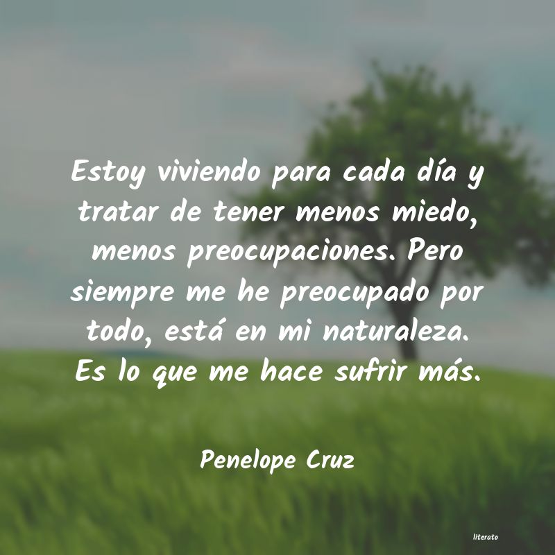 Frases de Penelope Cruz