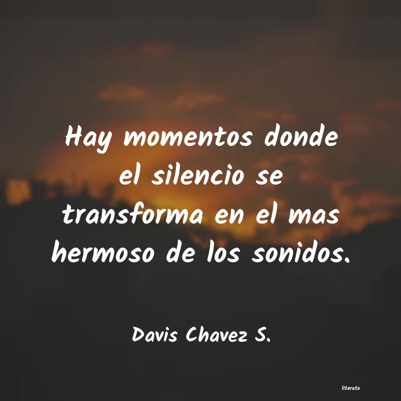 Frases de Davis Chavez S.