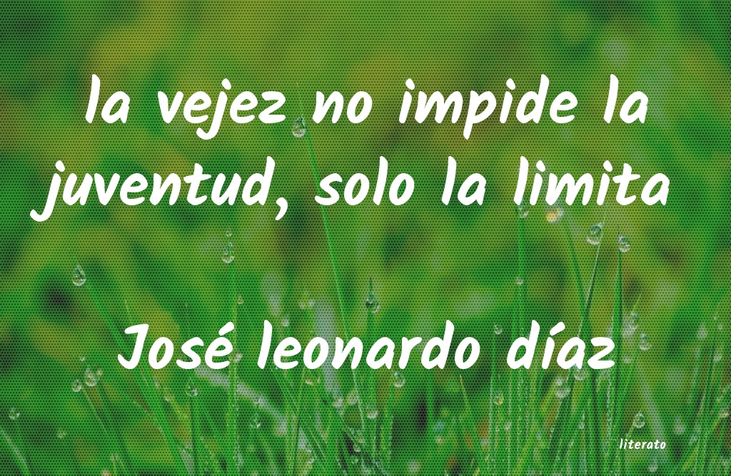 Frases de José leonardo díaz