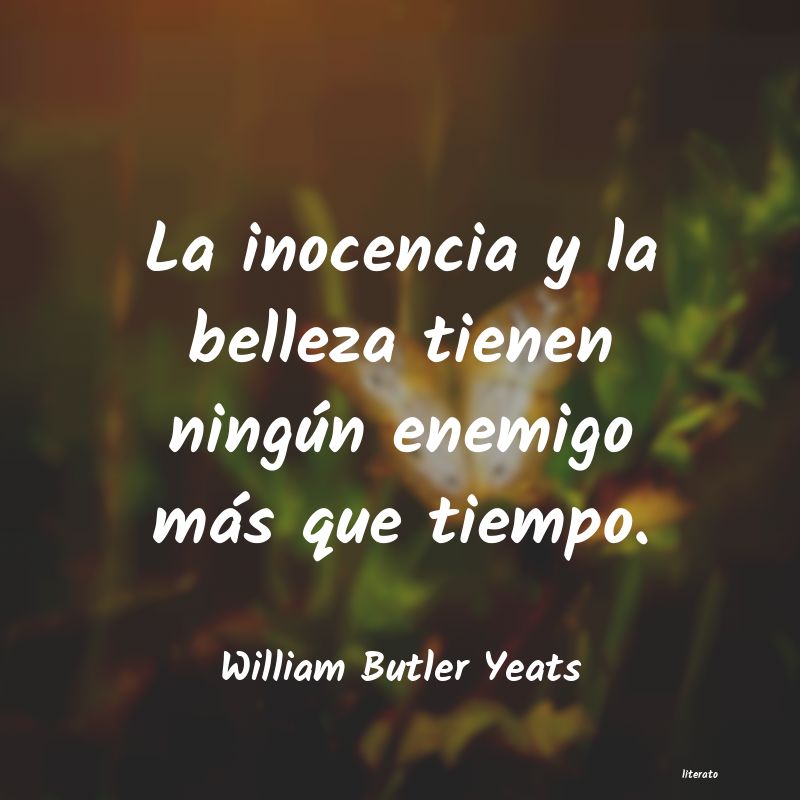 frases de William Butler Yeats
