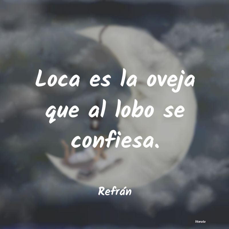 Frases de Refrán