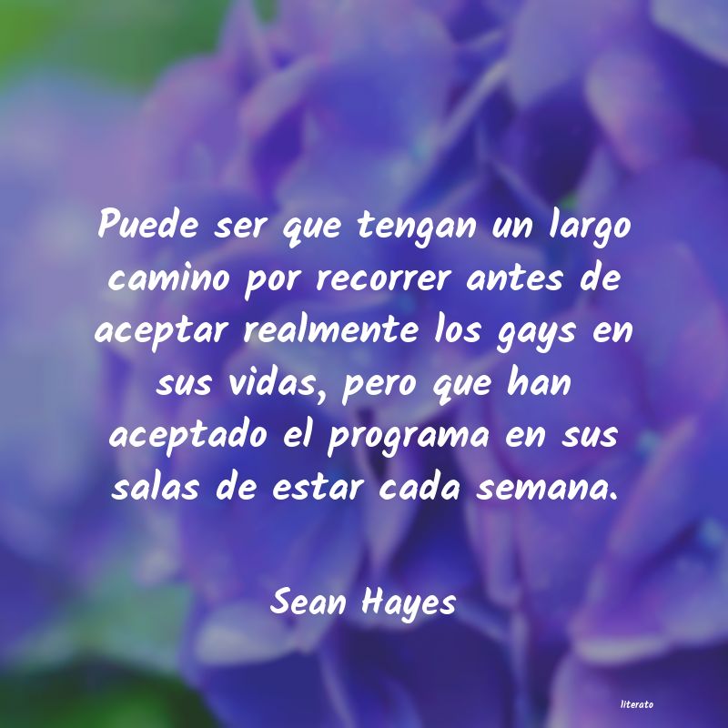 frases de Sean Hayes