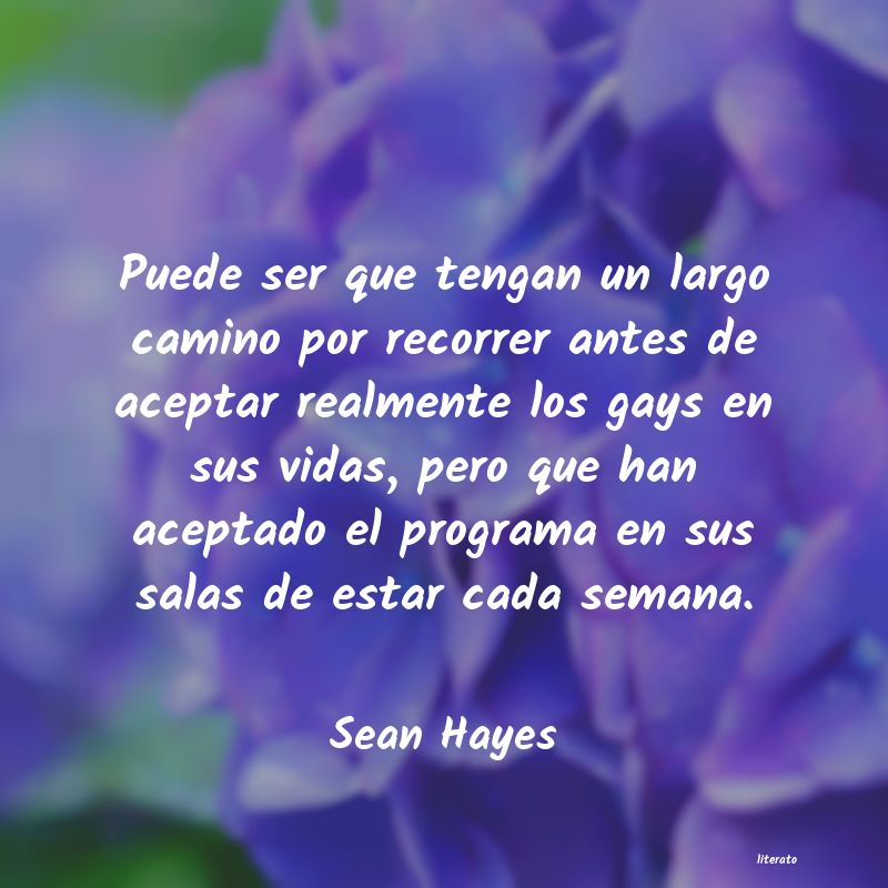 Frases de Sean Hayes