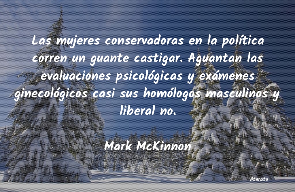 Frases de Mark McKinnon
