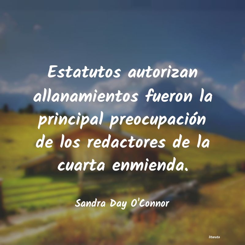 frases de Sandra Day O'Connor