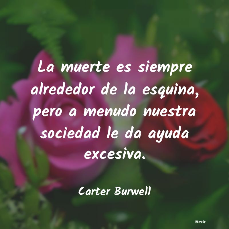 frases de Carter Burwell