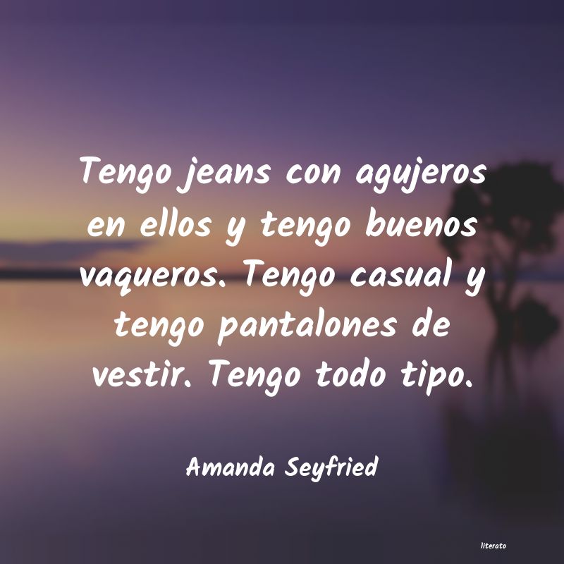 Frases de Amanda Seyfried