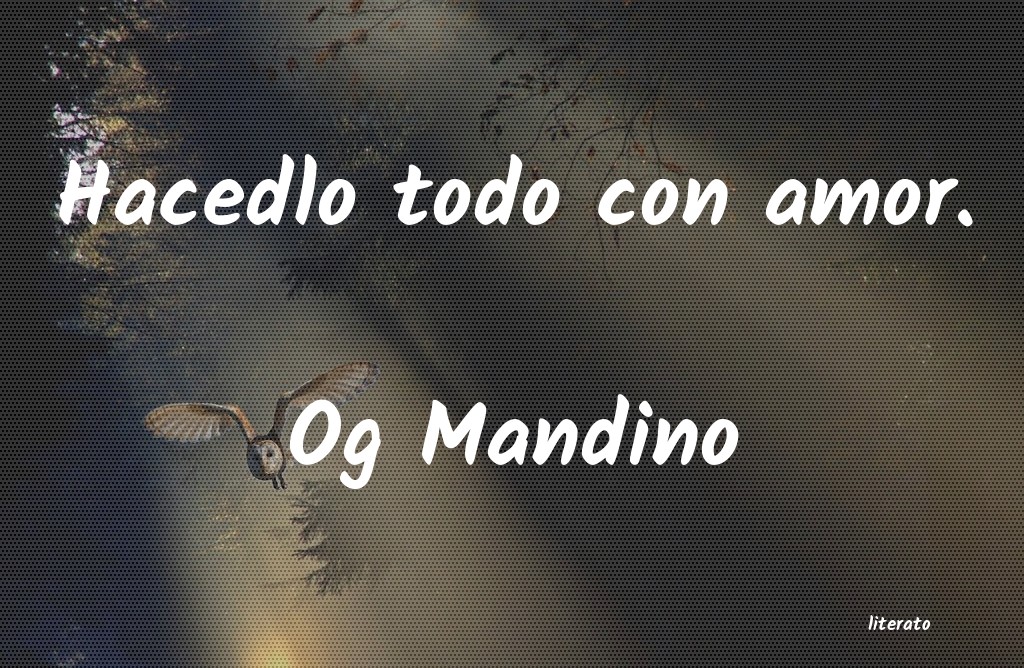 frases de Og Mandino