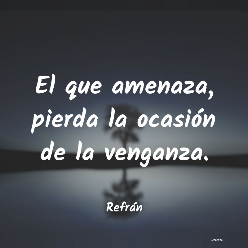 Frases de Refrán