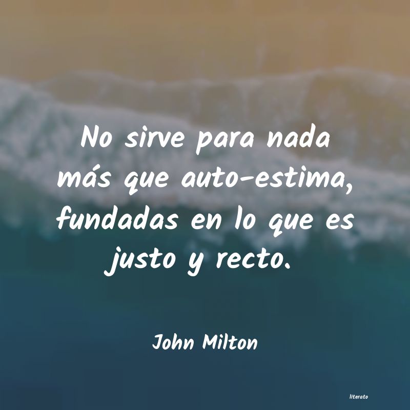 frases de John Milton