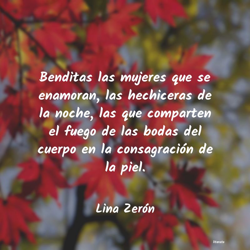 frases de Lina ZerÃ³n