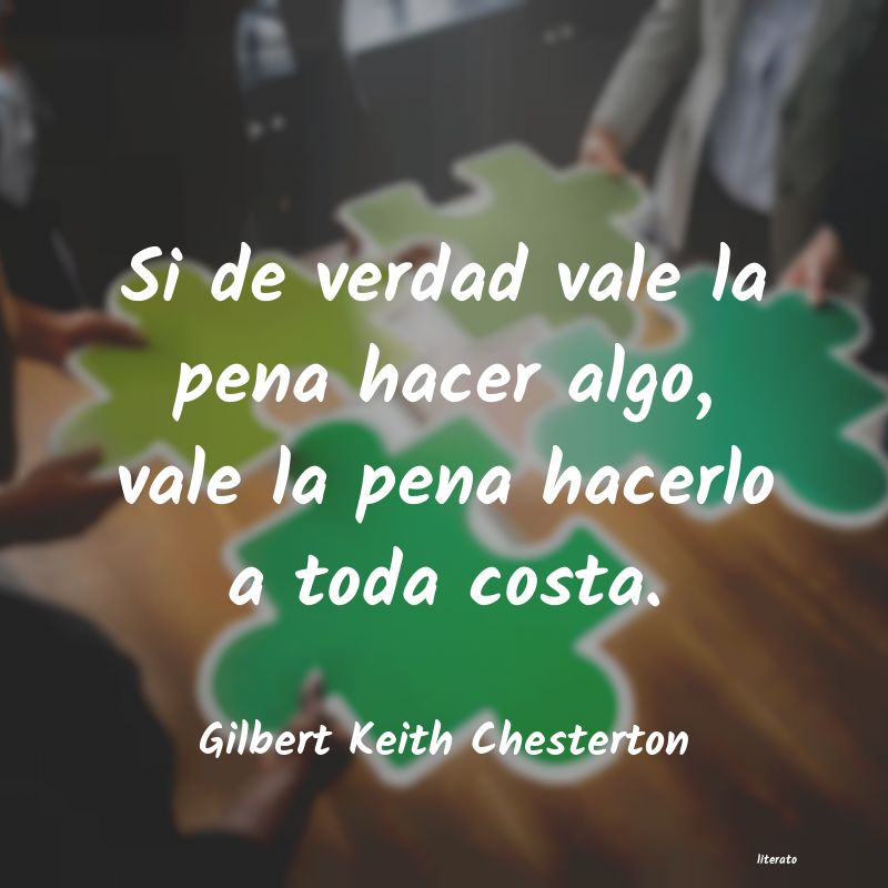 Frases de Gilbert Keith Chesterton