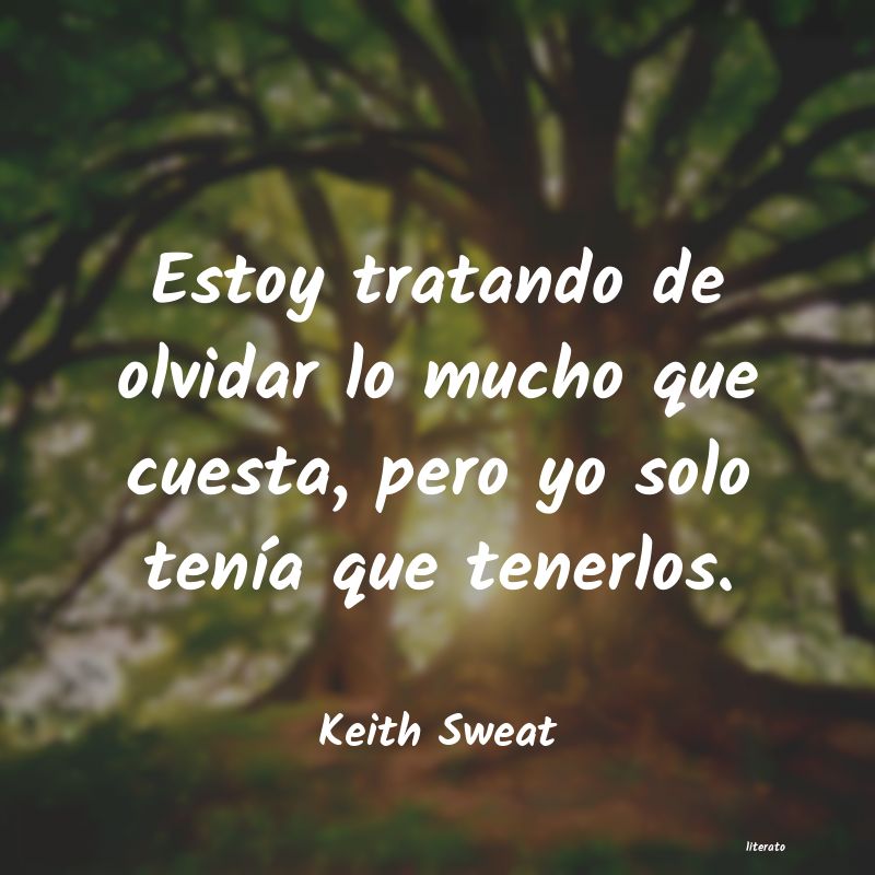 Frases de Keith Sweat